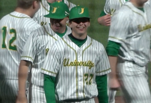 Channel1450com's tweet photo. Swartz Slings No-Hitter To Give U-High Big Win Over Glenwood https://t.co/vJllWnNYRc https://t.co/PzpuXc1jYx
