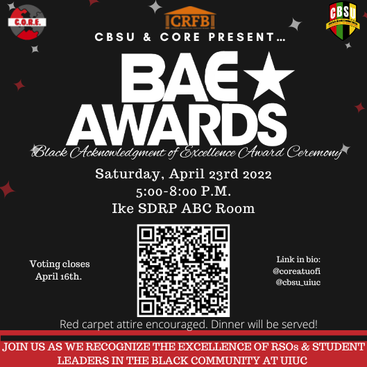 The ✨BAE Awards ✨nominations are in and it’s time to vote for who you think best fits each category! This is the final vote that counts 🗳😊