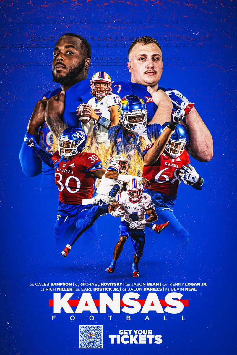 Hot off the presses 🔥

Pick up your official 𝟐𝟎𝟐𝟐 𝐒𝐞𝐚𝐬𝐨𝐧 𝐏𝐨𝐬𝐭𝐞𝐫 this Saturday at the Spring Preview.

Make sure to stay after and get it signed by your favorite Jayhawks!