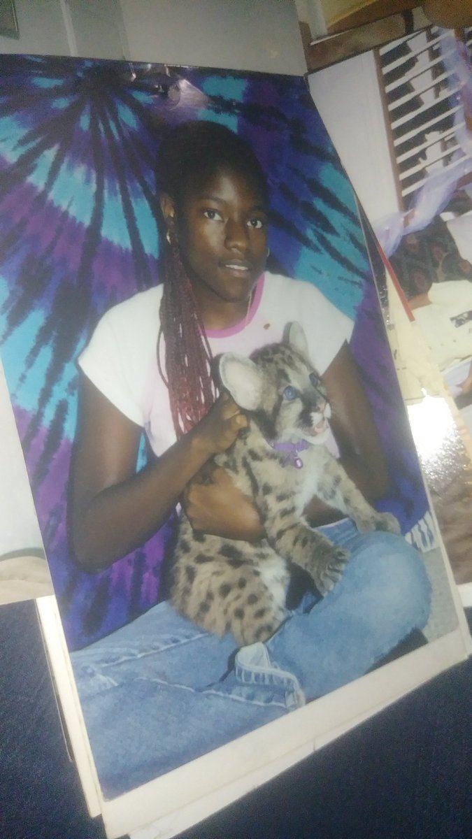 justah_voice's tweet photo. 1st Black Girl ever in Lakeland to babysit a #FloridaPantherCub #NOTAZOO FYI: Dats my homegirl bedroom https://t.co/84Wz3uUZ8z