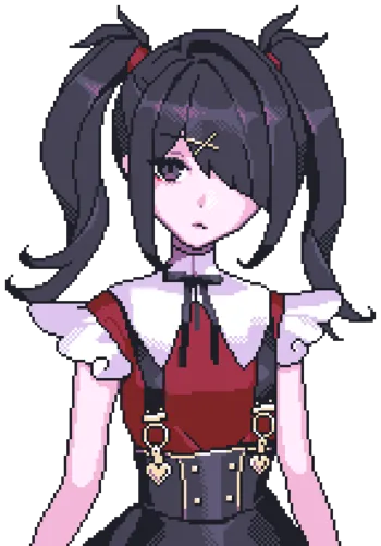blackhaired_otd's tweet photo. Our black-haired character of the day is Ame from Needy Streamer Overload. https://t.co/A2ORkniF9v