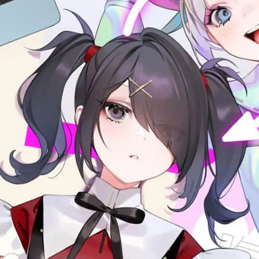 blackhaired_otd's tweet photo. Our black-haired character of the day is Ame from Needy Streamer Overload. https://t.co/A2ORkniF9v