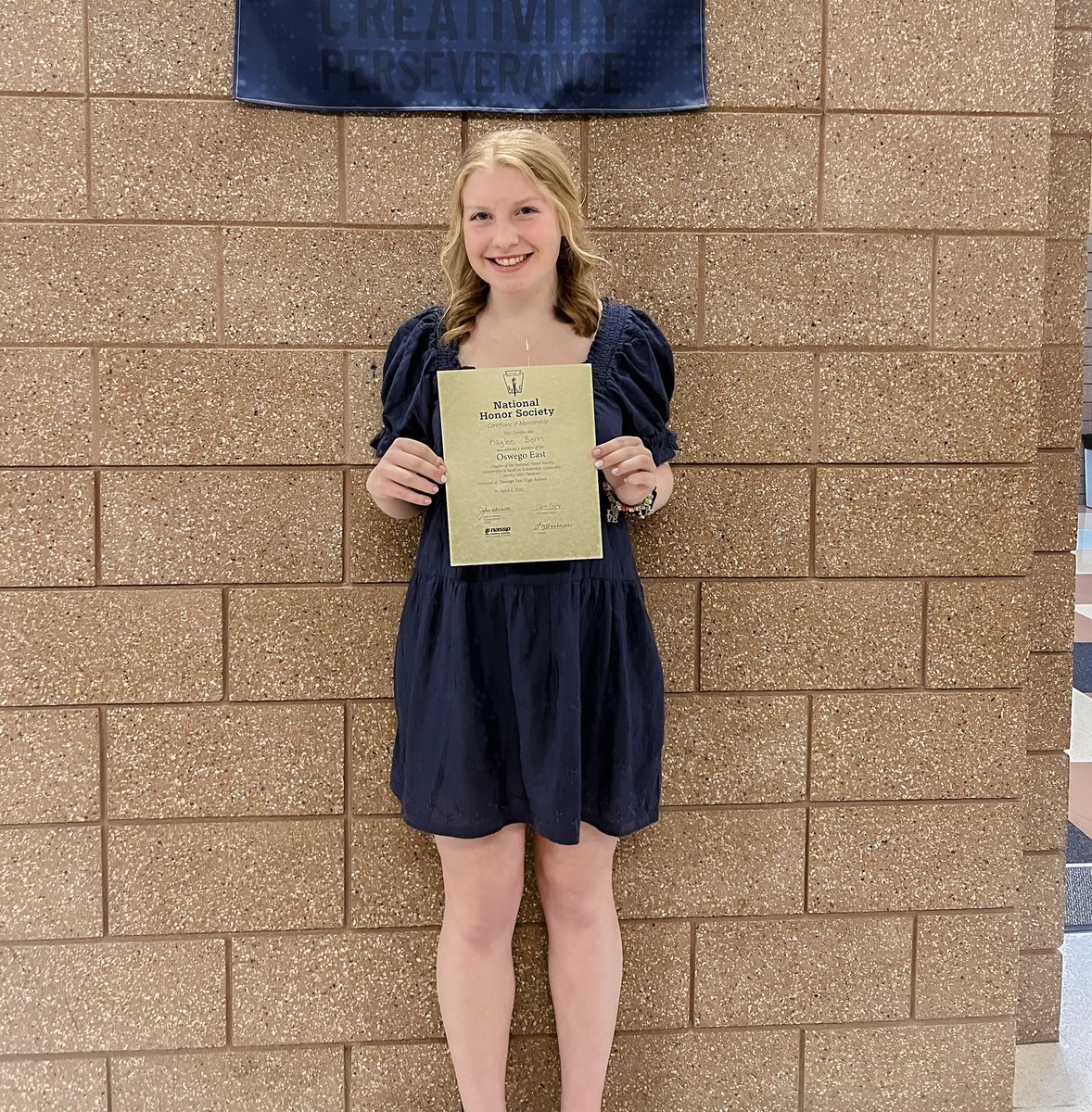 Inducted into NHS tonight! Super excited!!