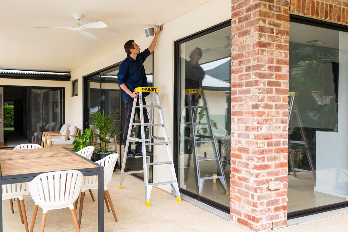 Our Pro Punchlock Double Sided 6 Stepladder might be the perfect DIY ladder.

Featuring a multi-function top cap with a paint tin and tool holder, the ladder is a DIYers dream.