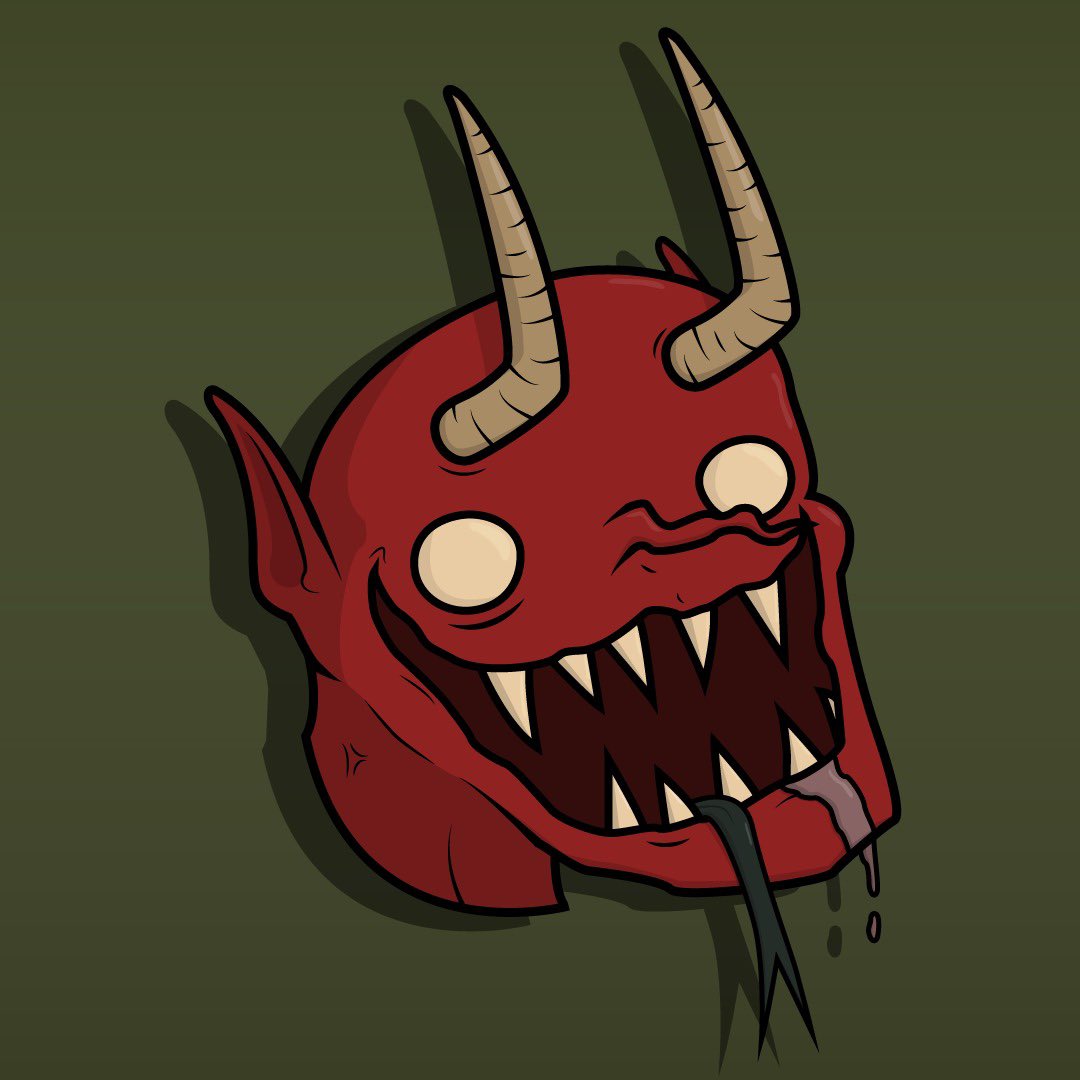 blood_boi_art's tweet photo. I’ll be jumping into spaces later to auction this boy, floor’s at 100,000 $GOONZ, highest bid by the time I go to bed tonight gets the homie 👹 https://t.co/uaI1F88Gvk