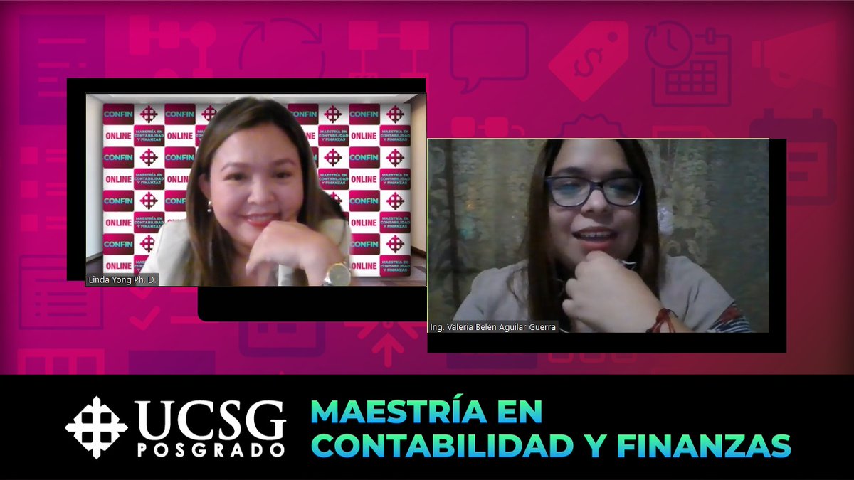 ConfinU's tweet photo. Seguimos en el proceso de admisiones a nuestra primera promoción de la Maestría en Contabilidad y Finanzas UCSG modalidad online !!!

Más información del programa: https://t.co/EJLfW6deFs………………

#confinucsg #confin #UCSG #SomosUCSG  #MaestríasUCSG #PosgradoUCSG https://t.co/9A6PFSAoeE