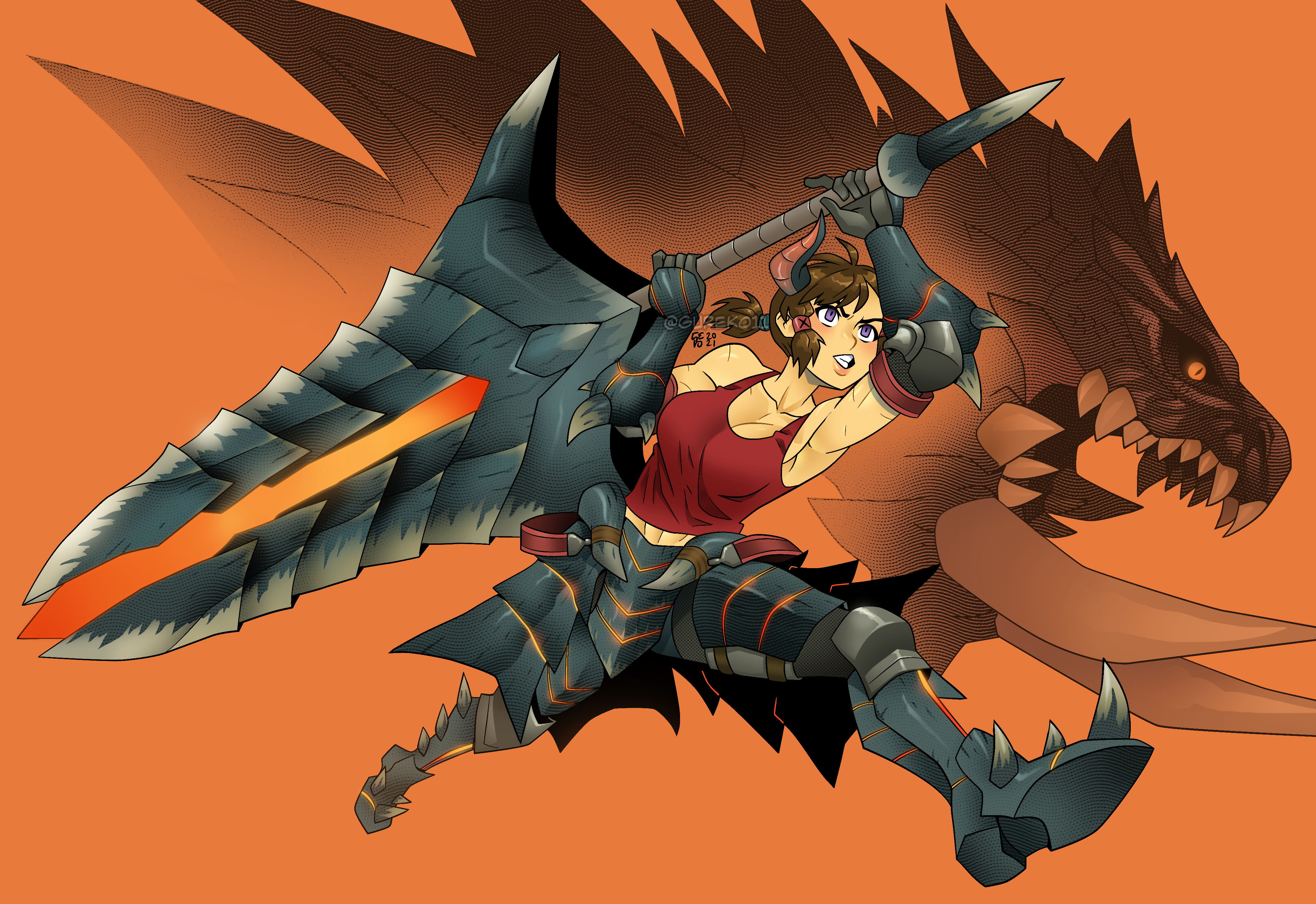 🐶 Gure𝕏o 🐶 on X: "If it's not obvious, I really like Akantor and it's  armor 🤣 Ukanlos is okay too i guess. definitely love his theme! #art  #artph #MonsterHunter #akantor https://t.co/qcOfW5LZwK" /