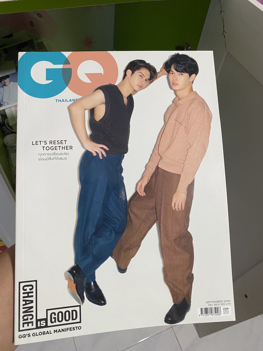 ppangbw's tweet photo. ปล่อยต่อนิตยสาร ราคา130รวมส่งทุกแบบเลยค่ะ (เค้าซื้อมาเก็บสะสม) #ไบร์ทวิน #นิตยสาร #bbrightvc #winmetwin #kazz #แพรว #GQThailand https://t.co/czsUhoyiEp