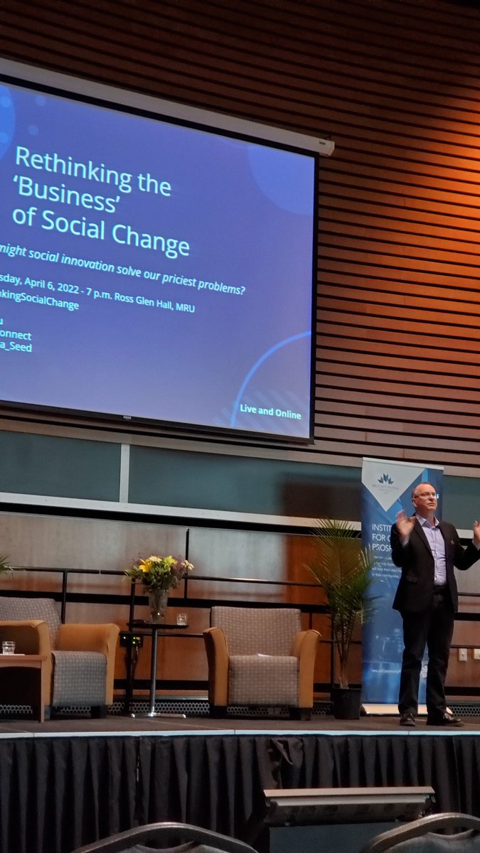 "Solving problems is cheaper than managing problems" <a href="/ShaunLoney/">Shaun Loney</a> talking about the "leaky bucket syndrome" that plagues communities saddled with tired mental models. #socinn #ced #solutionseconomy #rethinkingsocialchange