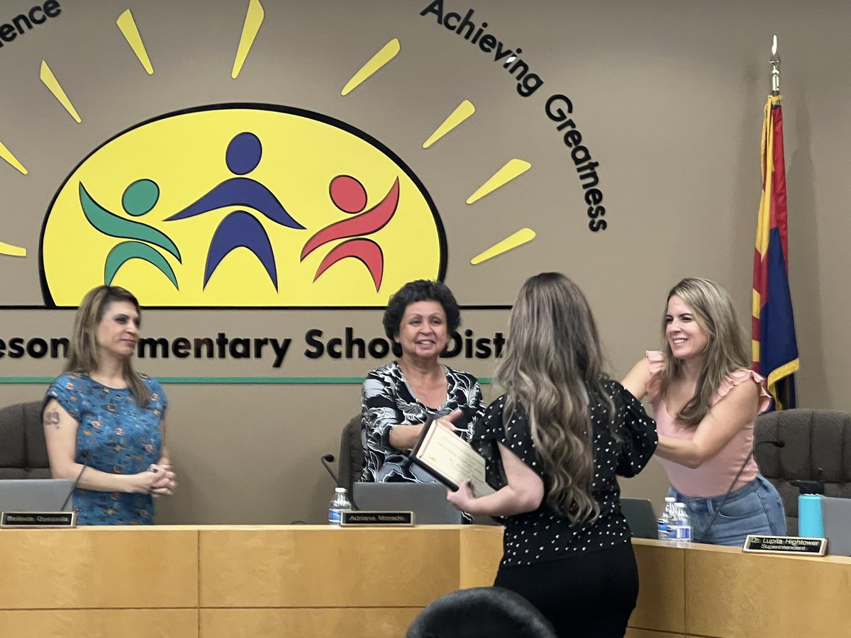 See_Boston's tweet photo. Congratulations to our Staff of the 3rd Quarter, Ms. Joana Morales! We all know Rooseveltโs quote, โPeople donโt care how much you know until they know how much you careโโ and itโs even true with our youngest treasures. Thank you, Ms. Morales! @TollesonESD #SheelyPride #weareTESD https://t.co/sBizxrSInT