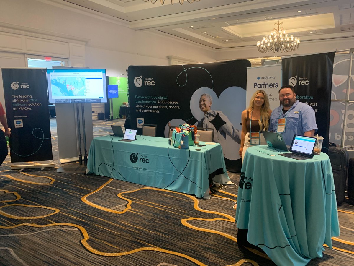 TractionRec's tweet photo. That's a wrap on day one of the #NAYDO2022 Conference! We're so happy to see so many of your smiling faces again in real life - like our friends at the @YMCAMemphis &amp; https://t.co/PFCPNOTDQI! Can't wait to see you tomorrow!

#ymca #salesforce #community #NAYDO https://t.co/l14kSQmqAN