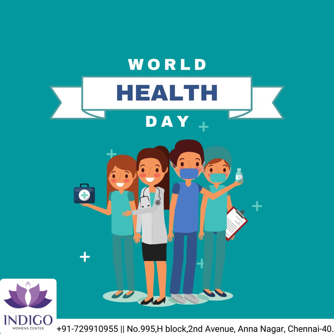 Indigowc's tweet photo. Maintaining physical health is a responsibility,for otherwise we wouldn't be able to trim the lamp of wisdom!
 Eat healthy,stay healthy!
 Happy world health day!
#WorldHealthDay #indigowomensfertilitycenter #fertilitycenter #fertility https://t.co/fU246VKWUE