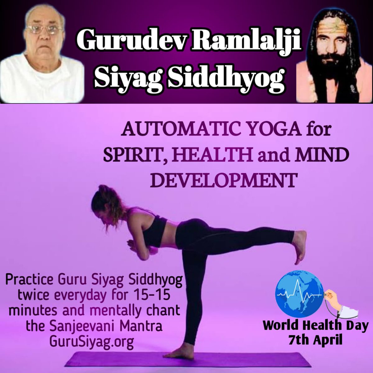#worldhealthdaywithyoga
<a href="/SureshChavhanke/">Dr. Suresh Chavhanke “Sudarshan News”</a>