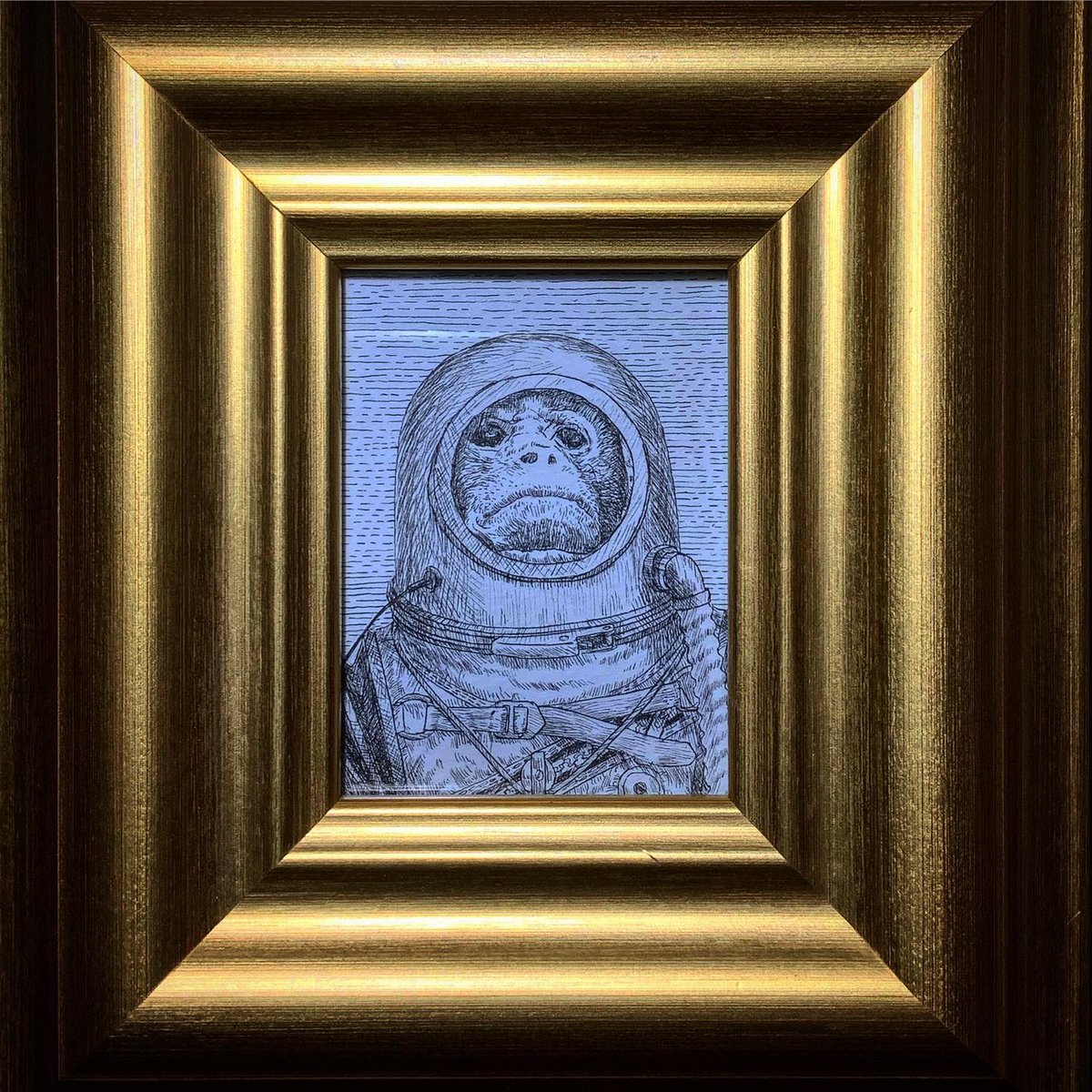 GalleryField's tweet image. 本日より開催
Atsushi Adachi Solo Exhibition　
“How the future began”
・4月7日(木)〜4月17日(日)
作品の紹介:
・「Albert II」
・530×260×360 mm
技法：新聞(The New York Times、1949、アメリカ)・紙・アクリル板
・2022年
#contemporaryart
#paperart 
#spacedevelopment #newspaper