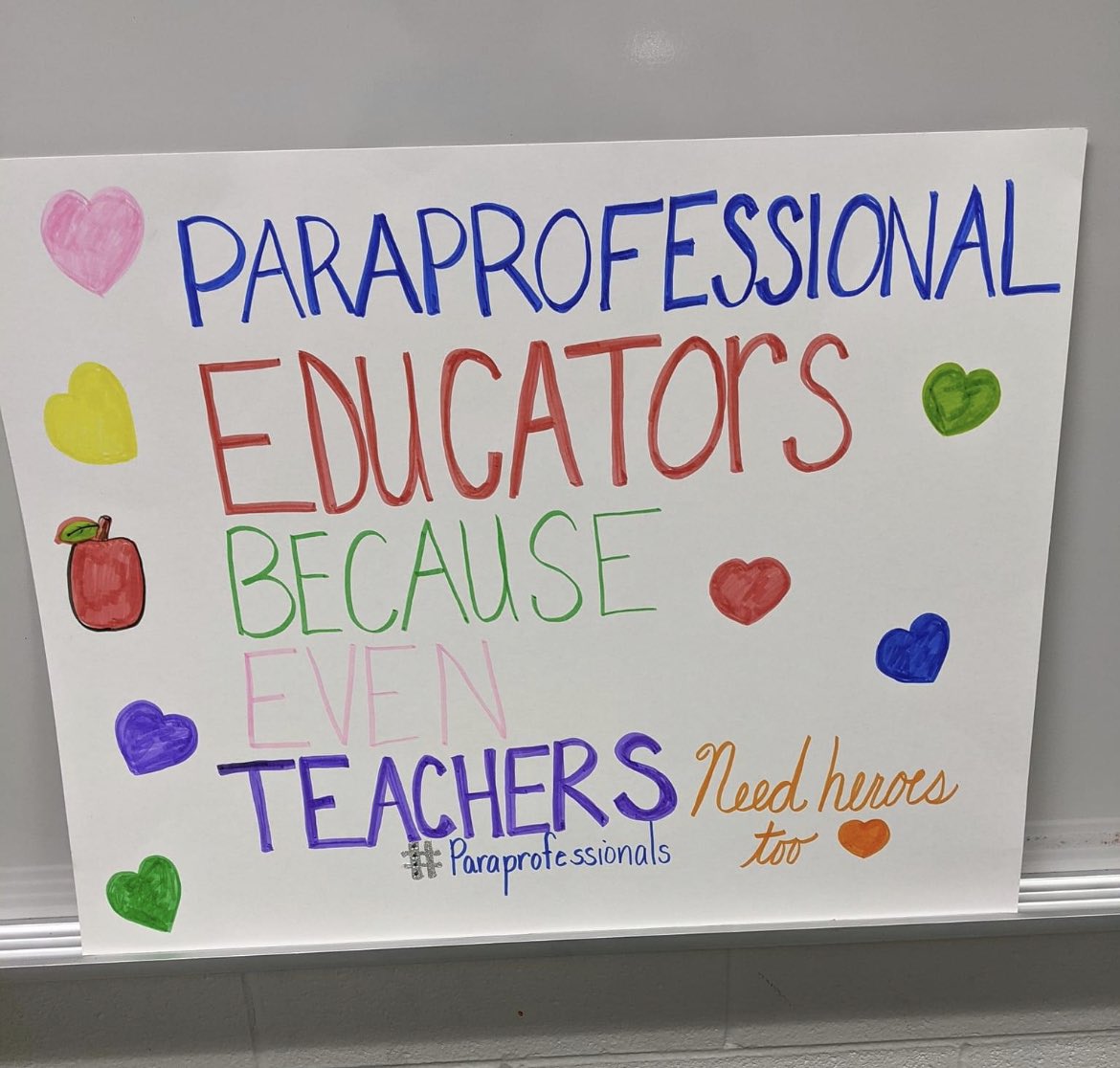 Happy Paraprofessional’s Day to the world’s best! We ❤️ our Turner paraprofessionals!