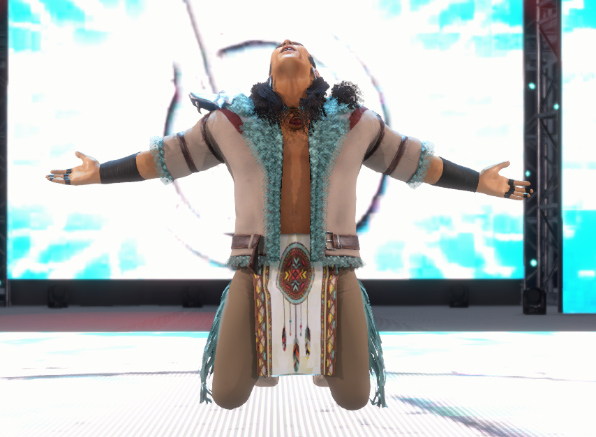 FreshCAWsNet's tweet photo. NEW CAW:
EHNITA
Now available for download on Community Creations
Hashtags:
#CAW 
#Original 
#FreshCawsNet
Creator Name: https://t.co/t19bFHYYR2 / FreshCawsNet

Wanted to keep this one really clean but really simple, really happy with how it came out.

#WWE2K22 https://t.co/aLsLNBfbUS