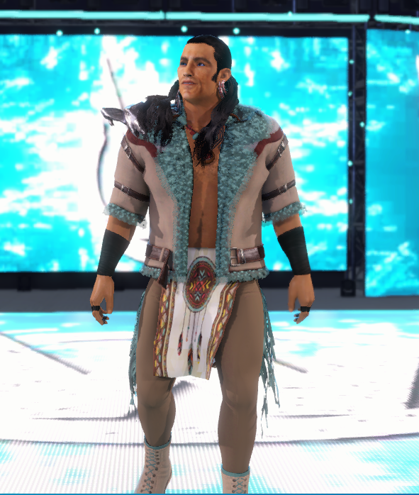 FreshCAWsNet's tweet photo. NEW CAW:
EHNITA
Now available for download on Community Creations
Hashtags:
#CAW 
#Original 
#FreshCawsNet
Creator Name: https://t.co/t19bFHYYR2 / FreshCawsNet

Wanted to keep this one really clean but really simple, really happy with how it came out.

#WWE2K22 https://t.co/aLsLNBfbUS