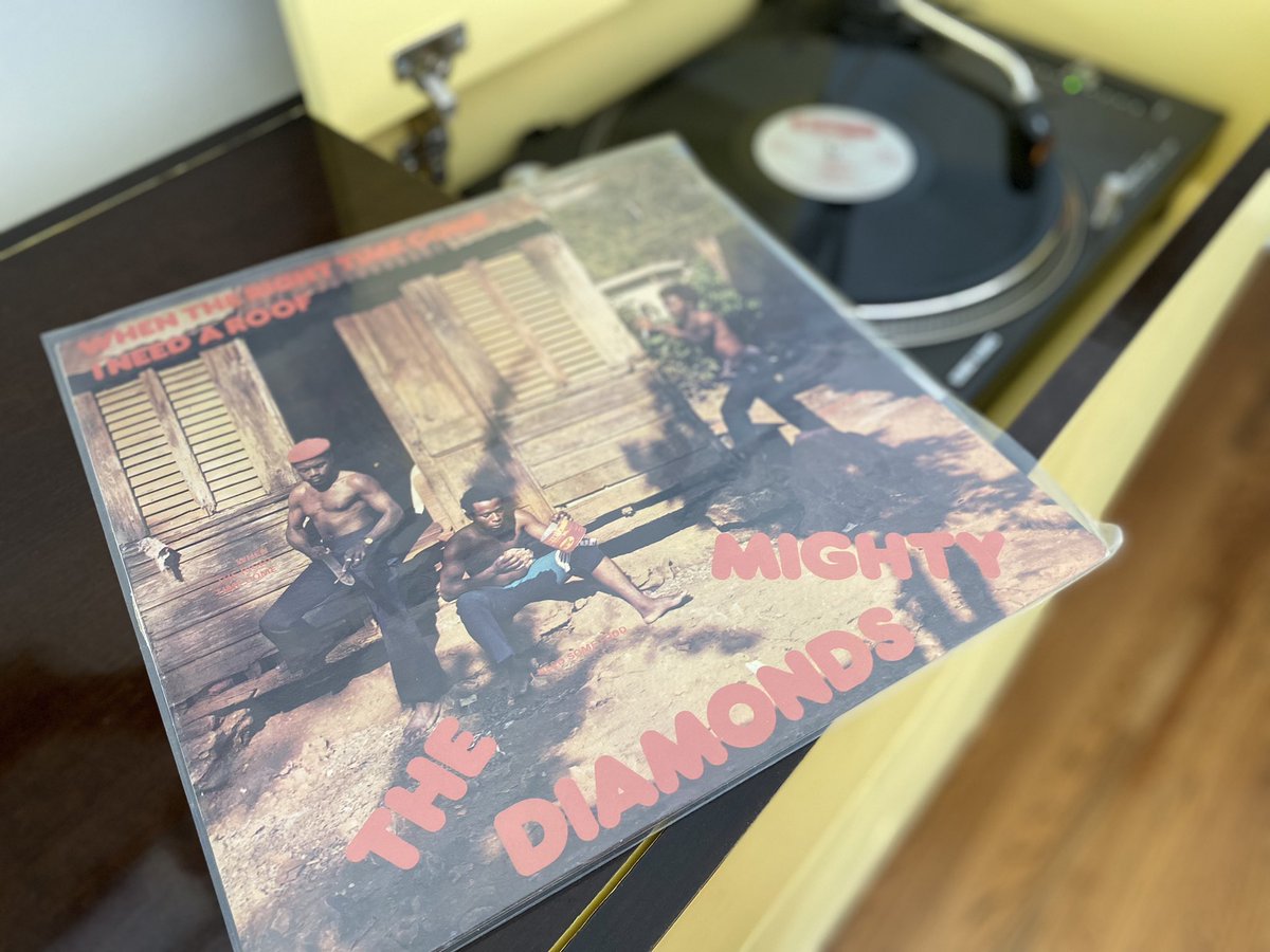 dangertrain's tweet photo. Remembering two roots reggae legends this week. This is a gem from Channel One. #mightydiamonds #Reggae #kingston https://t.co/IQy3WZcR8C