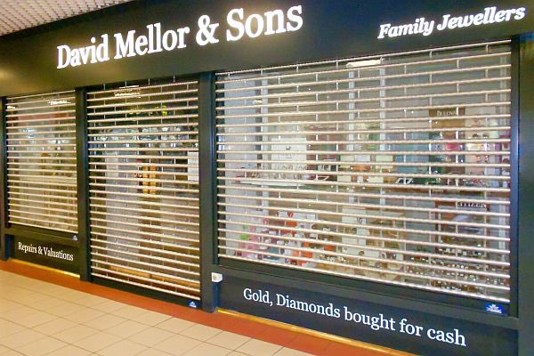 Trumpisafacist's tweet photo. @MelissaDeGenova @JClerides At this point in time there is zero excuse for not installing these security shutters in store fronts. https://t.co/4NPcSh4hxr