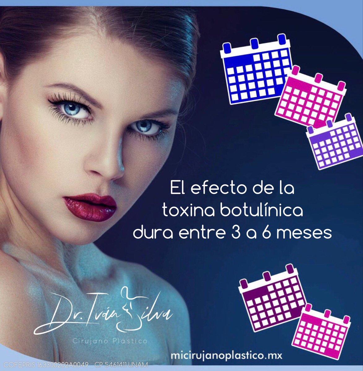 drsilvaplastica's tweet photo. Existen muchos factores que intervienen en la duración de la toxina botulínica. 🙄🤷♂️. Hasta el estrés 🥺🥺. #promodeabril
📲 whatsapp 5610883522
#drivansilvacirugiaplastica
#cirujanoplasticocertificado
#plasticsurgery https://t.co/2U1k2N7wtH