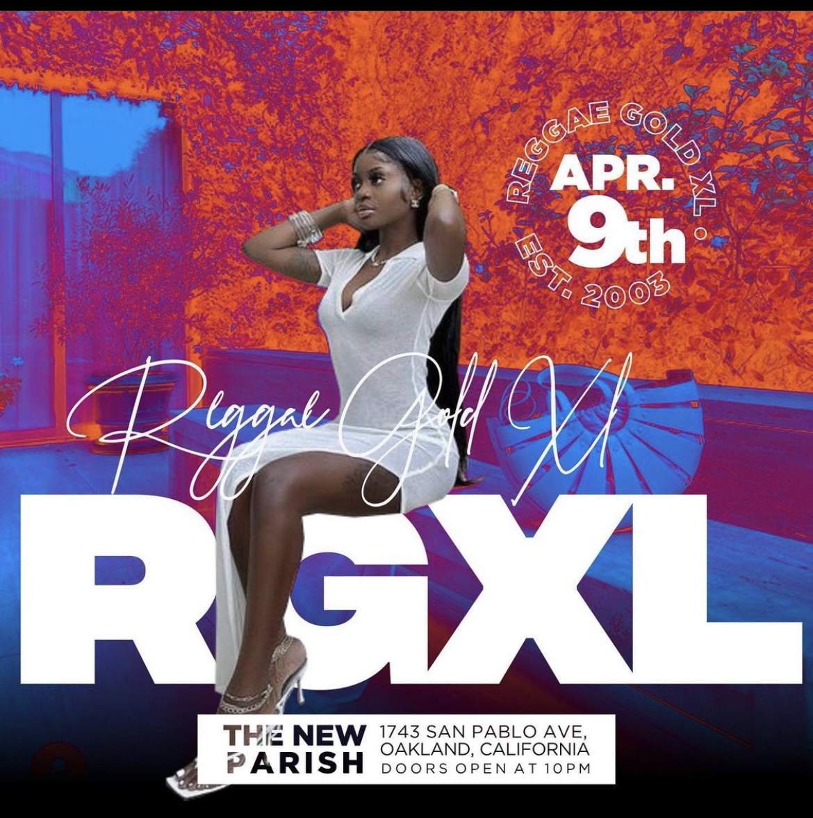 djhenroc's tweet photo. It’s always good look &amp; great vibes... Reggae Gold XL this Sat April 9th  The New Parish in the city of Oakland,
Make it a date and don’t be late.. https://t.co/O4FhkARsqI