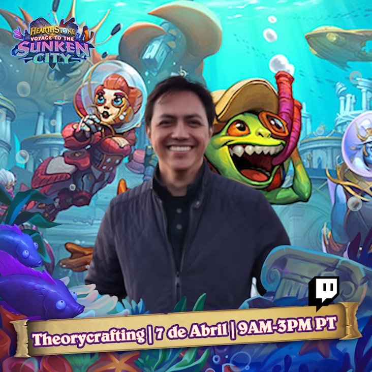 Utilicé mi máximo nivel de photoshop para invitarlos a mi fiesta de cumpleaños.

La verdad no es mi cumpleaños pero hay theorycraft donde probaremos las cartas nuevas de #SunkenCity .

GIVEAWAY 60 card bundle
Follow✅
Retweet✅

Más giveaways en: twitch.tv/Arreador mañana.