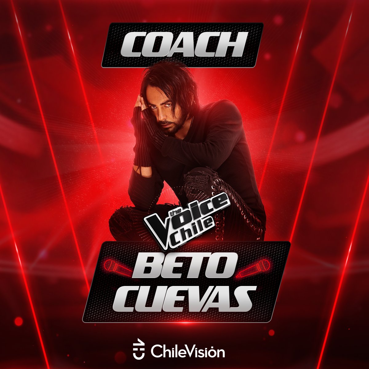 ¡Talento nacional! 🤩 El gran Beto Cuevas (<a href="/iambetocuevas/">Beto Cuevas</a>) será uno de los coaches en #TheVoiceCHV 🎤🎵

Un artista con una amplia y destacada trayectoria que acompañará a nuestros participantes 👏 

Estamos orgullos@s de tenerte en nuestro programa ✨ ¡Nos vemos muy pronto! 👀