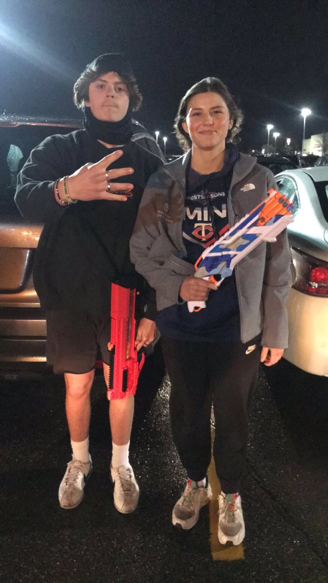 CharlieAmundson's tweet photo. @ahsnerfwars22 Charlie from the ski mask killaz killed mya callaway from the darty deeds🥱 https://t.co/bUfi0rzjvy