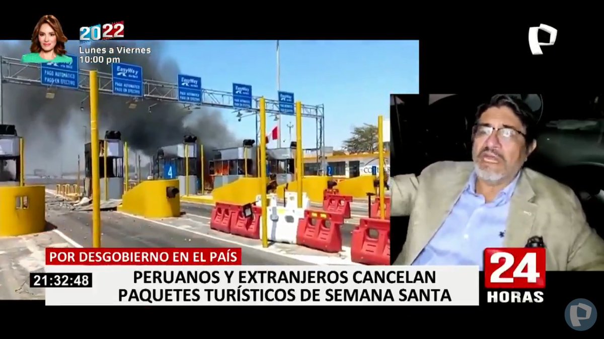 🔴 #EnVivo | En las últimas horas se han cancelado más de 25 000 viajes de turistas del extranjeros que venían a Perú en  #SemanaSanta #PanamericanaTelevisión #PanamericanaNoticias #24Horas | Más detalles en ► ptv.pe/vivo <a href="/mgarciafreundt/">Marisol García</a>
