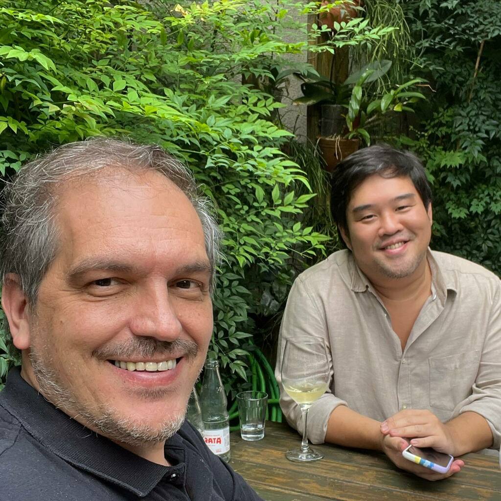 Alorencato's tweet photo. REDAÇÃO ITINERANTE
Almoço de trabalho com @sauloyassuda.
#BlogDoLorencato #CozinhaDoLorencato #LorencatoEmCasa #ArnaldoLorencato https://t.co/2EJ4dEm88Z