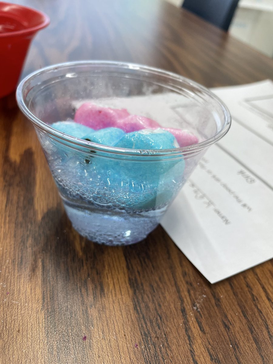 mrsishamscience's tweet photo. We had some fun with Peeps today! #tatescience https://t.co/xHe9VxBU5R