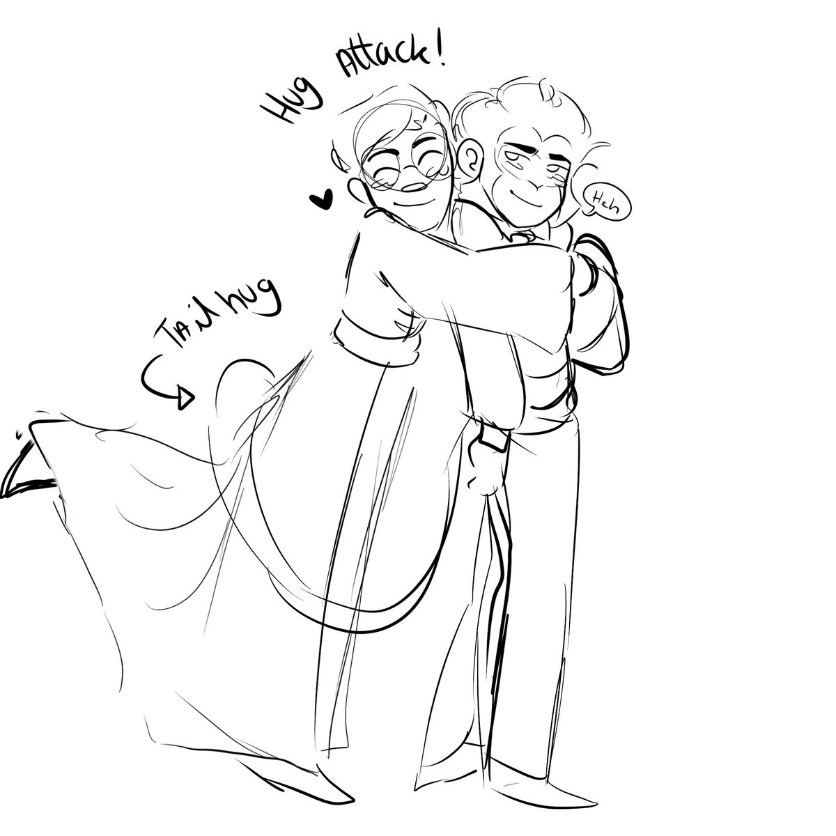 ErgoFour's tweet photo. MORE HUGS!! THIS TIME TANG HUGS!! He’s hugging everyone! Watch out!! <3 #monkiekid https://t.co/QCVP63UgLe