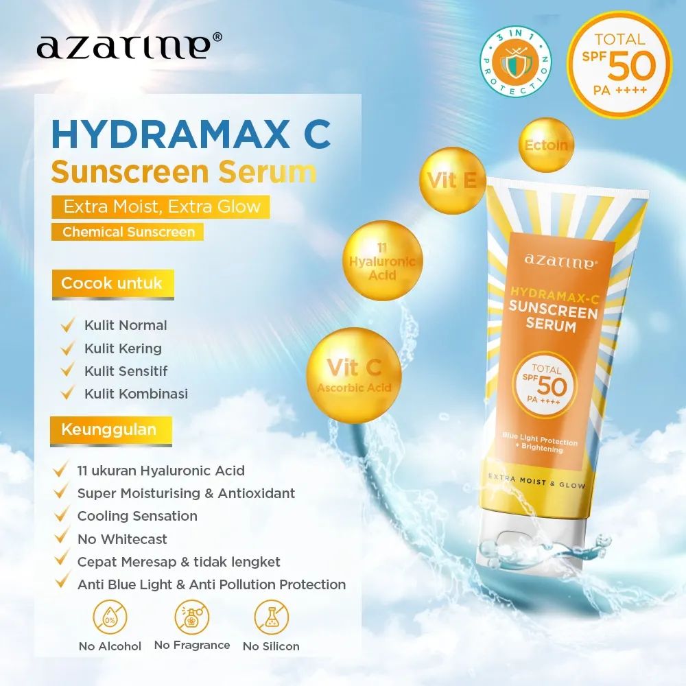 Sunscreen azarine untuk kulit apa