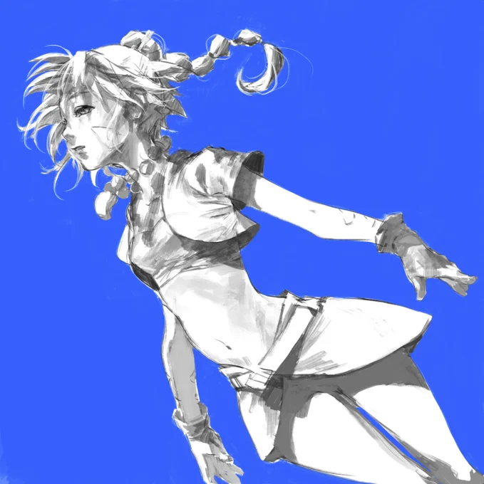 たまらんので、最近描いた(2年前)クロス絵置いときますね
#クロノクロスRD #クロノクロス 