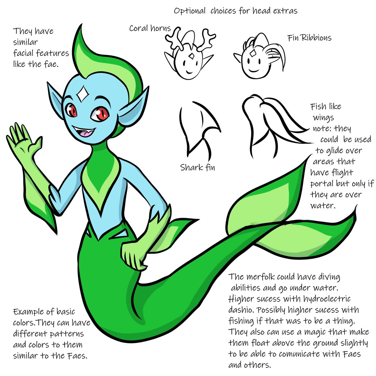 BlueLizard29's tweet photo. @CinderNFT  discord:BlueLizard29 fae#160.  this is my #contest entry for the #creature design contest. I kept the design fairly simple in case it were to be model to be put into the game. These are merfolk. #NFTgiveaway #SOLANA #metaverse #NFTcommunity #faemilly https://t.co/9MjSHJsqv1