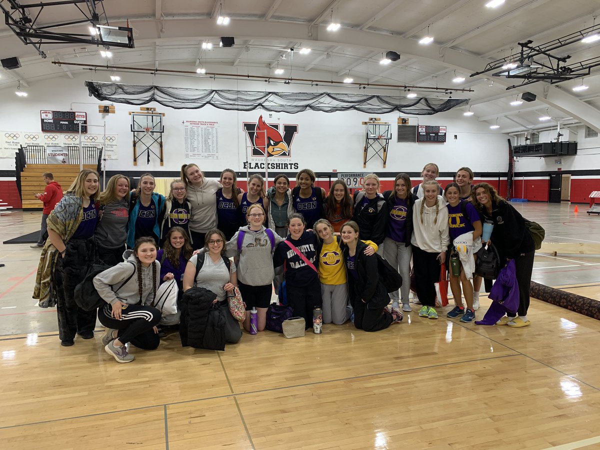 OconomowocTF's tweet photo. That’s a wrap on indoor season! Lots of performances to be excited about tonight. Looking forward to building on them during outdoor season! #OconPride #BetterEveryDay https://t.co/SEjJwEmbYD