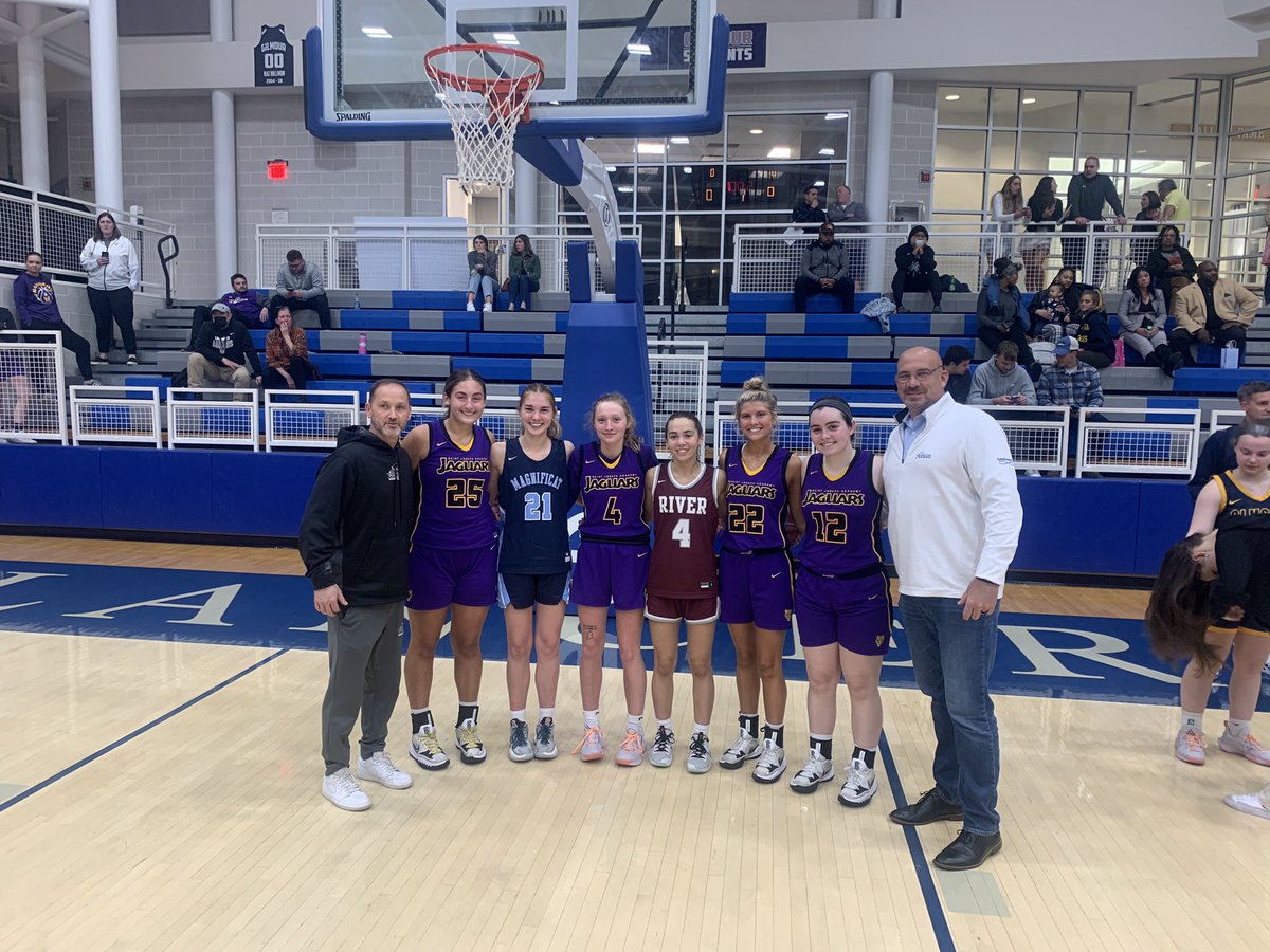 These girls started together in the 4th grade in our program!  Really special for them to finish their senior season in an all star game together!  <a href="/kneitzy/">kneitzel</a> <a href="/rockyriverbbk/">Coach Murray</a>