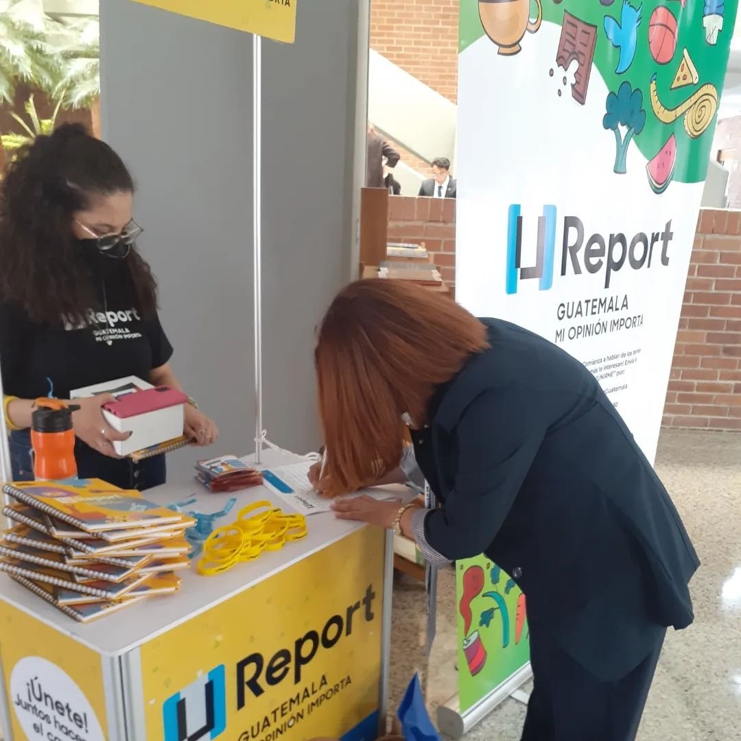 UReportGua's tweet photo. U-Report📣 presente en el primer día de MINUG 🤩 si no lograste vernos, te esperamos el viernes en nuestro stand informativo en los espacios de coffe break 🙌
Recuerda que #tuopinionimporta
#Minug #minug2022 https://t.co/hc3x0kdj8m