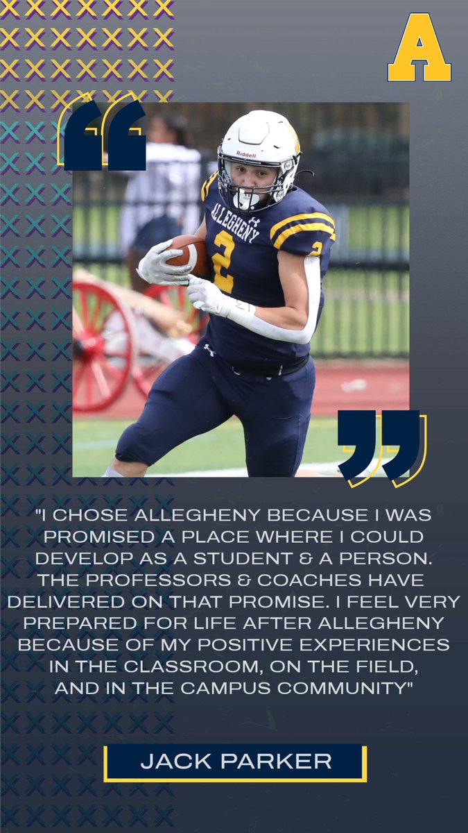 Allegheny Football tweet media