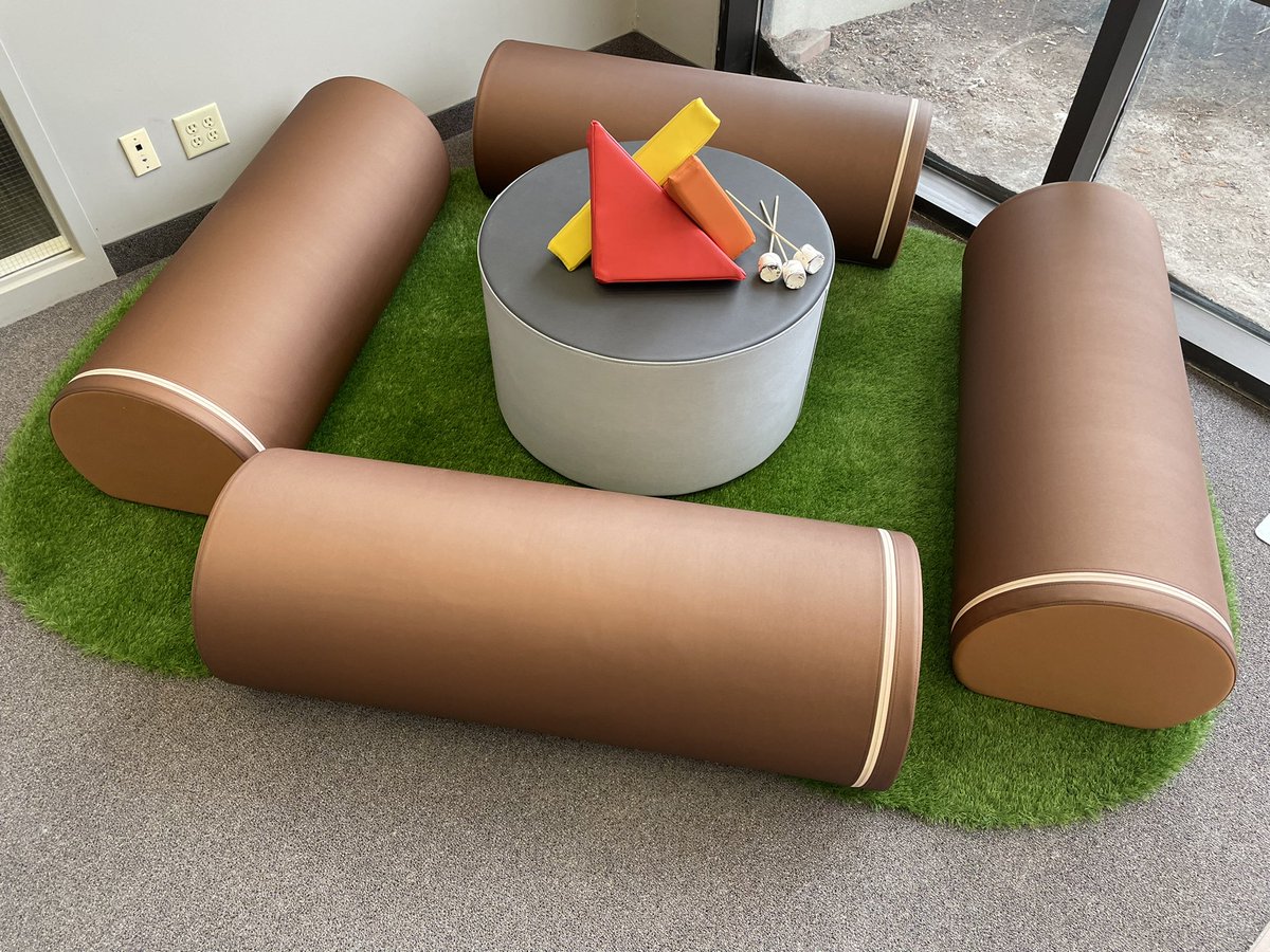 Campfire set that we designed with Fomcore. Marshmallows were our extra touch. <a href="/fomcore/">Fomcore</a>