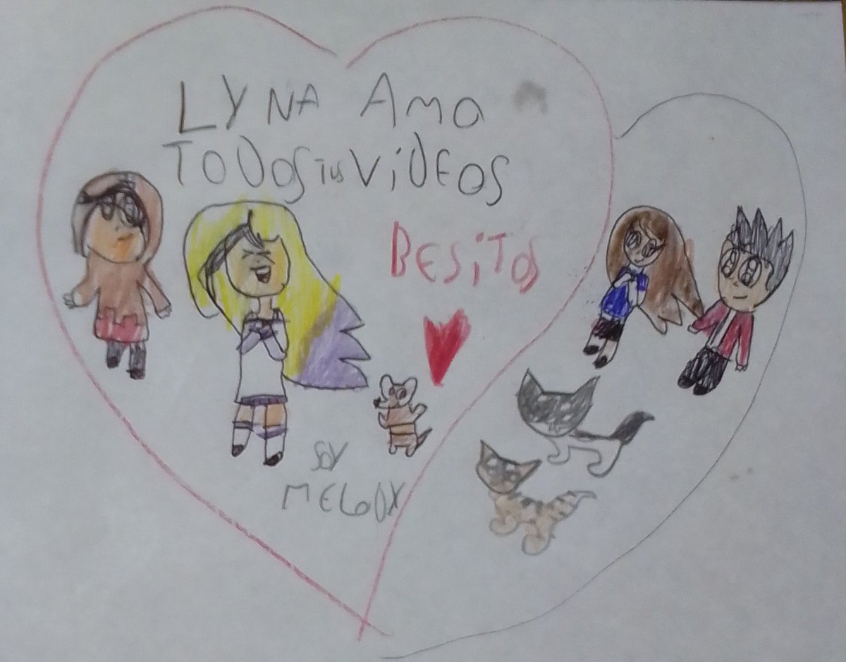 gabii_1989's tweet photo. @SrtaLyna este es el dibujo de mi hija de 7 años que es tu fan, espero puedas verlo, canta todas tus canciones, te mando un beso enorme de parte de ella, se llama Melody 🥰 https://t.co/1CiKNX5Rki