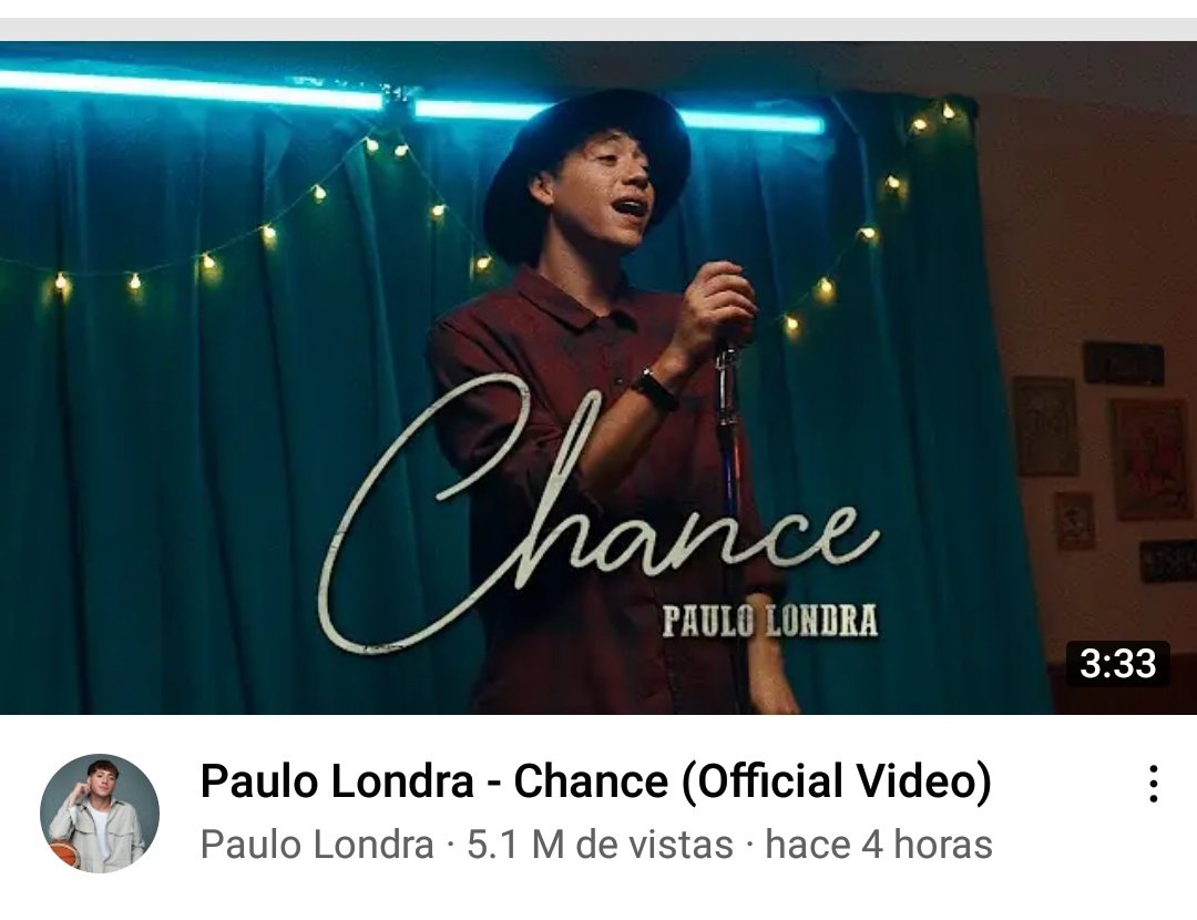 Reysincer0's tweet photo. Como Paula Londra sólito le gana en vistas a estas dos señoras!
@PauloLondra eres brutal 💥 https://t.co/3t3E18caw9