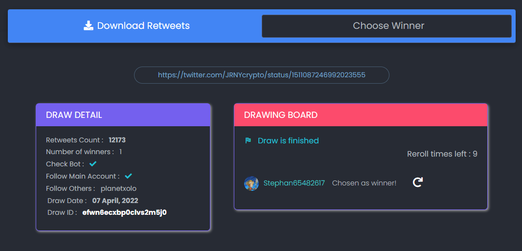 JRNYcrypto's tweet photo. @PlanetXOLO @JRNYclub Congrats @Stephan65482617 you won the first Planet XOLO Ape giveaway! https://t.co/B8IeIMqC4a