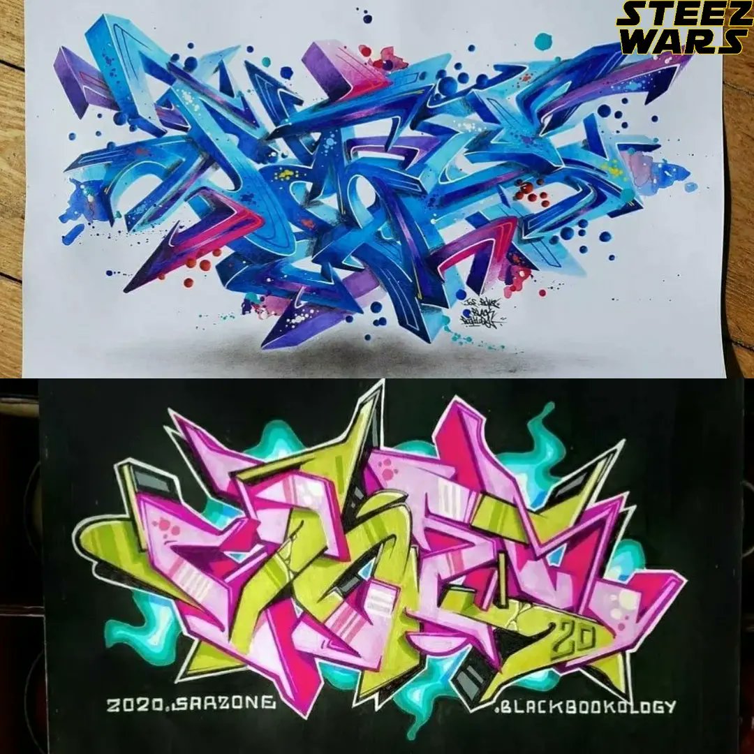 SteezWars's tweet photo. Congrats to our "JOE" re-battle top 4.
You can vote for your favorite semi-finalist through our in-story poll on Instagram. 
Good luck to our finalists!
https://t.co/HGtlhz2f8j
-
-
-
#art #artcontest #drawing #graffiti #blackbook https://t.co/H8H0IfJulW