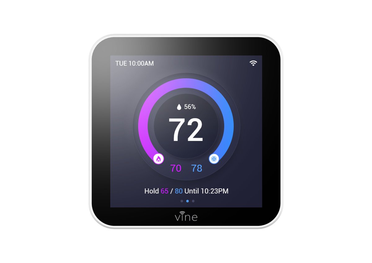VINE WIFI Home Thermostat TJ-560
#smartcontrol#thermostat