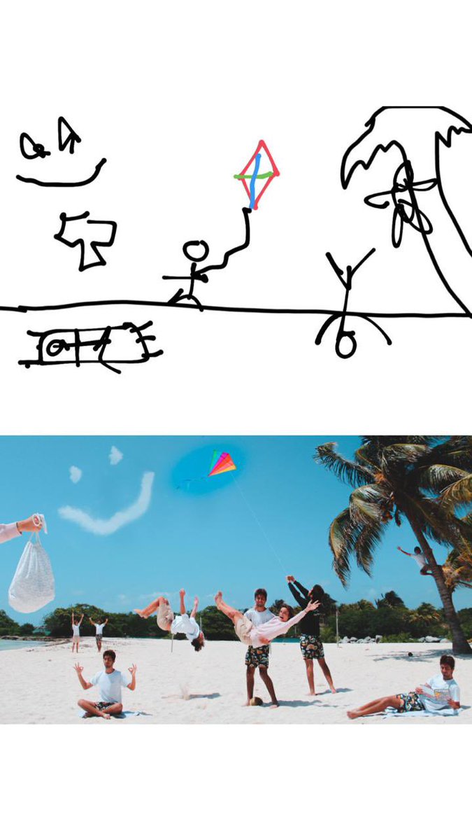 PureHappiness11's tweet photo. Este fue nuestro primer sketch de nuestra portada para el website. Una semana después este fue el resultado https://t.co/fTB5JkRdtV