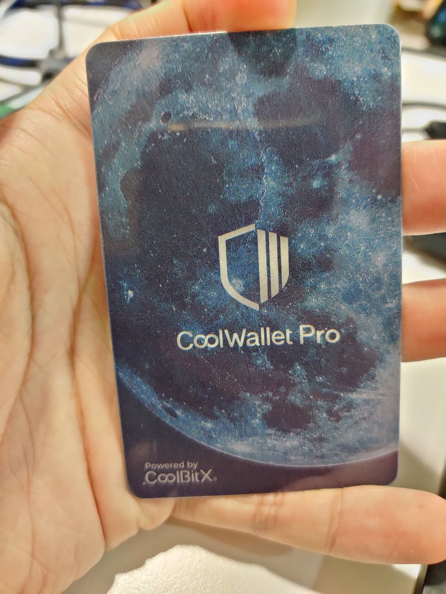 Gerard_Haw98's tweet photo. The Best Wallet for me. Small and thin just like a credit card, support opensea is the best feature. Support from their team is FAST and Responsive. Thanks for develop such amazing product. Cheers 🍺

Go and get it now! friendz
https://t.co/eeV2G0WC2h

@coolwallet @coolbitx https://t.co/T8rNJ4rRRW