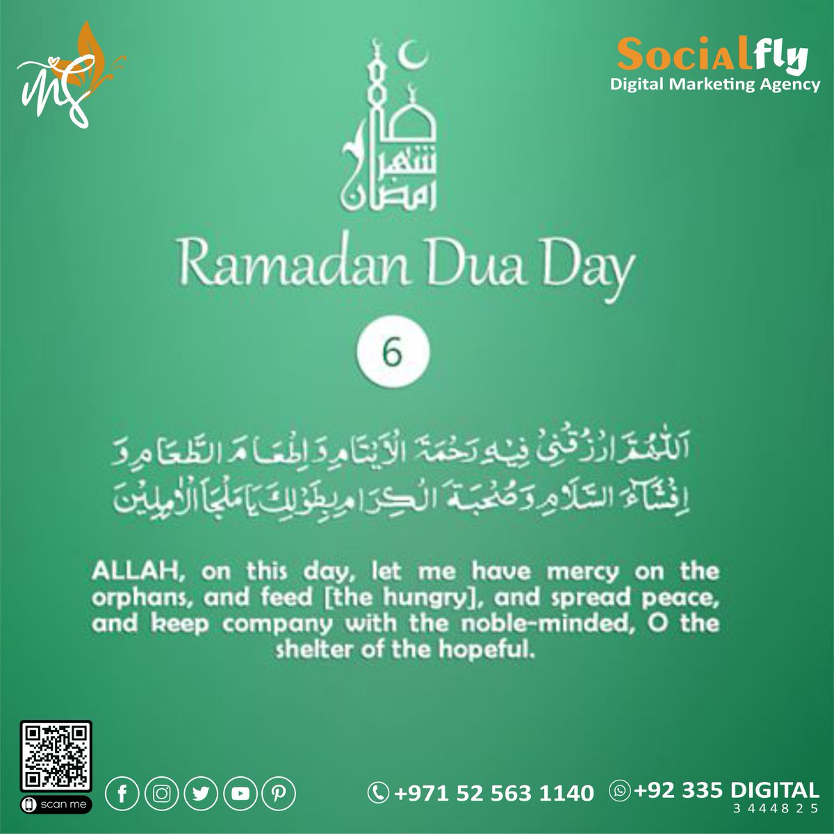 MSGroupCo1's tweet photo. “If any Muslim comes out of Ramadan without gaining forgiveness and goodness, he is a real loser.”
Call: +971 52 563 1140
WhatsApp: +92 335 DIGITAL (3444825)
#ramadhan
#monthofblessings
#socialfly
#marketing
#advertising
#socialmediamarketing
#SEO
#SMM
#promotions https://t.co/o4B9jkuxp1