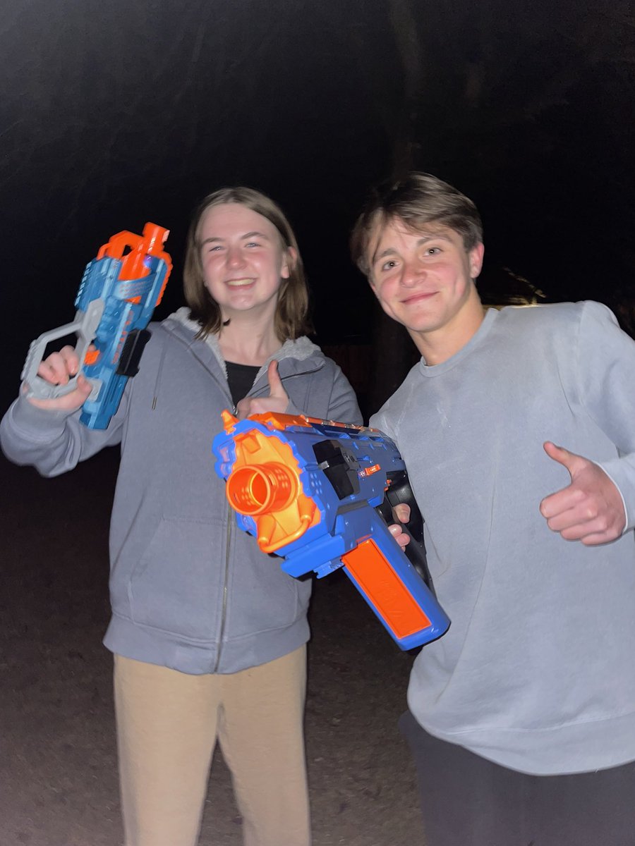 SimonJacobs118's tweet photo. @ahsnerfwars22 Simon jacobs from the buffy barn busters caught Claire VanGheem from Lauren’s lemurs lacking 🥱🥱 https://t.co/6aeiYEXFw5