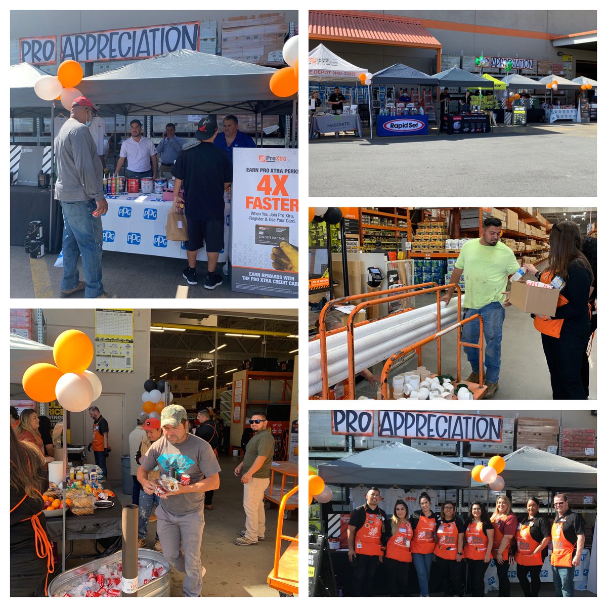 Pro Appreciation day at #6650 Cypress!!! Thank you to all the vendors who came and supported us on this day!!! Thank you Pros for your loyalty to THD.. <a href="/JabarrBean/">Jabarr Bean</a> <a href="/mike_astorino/">Mike Astorino</a>